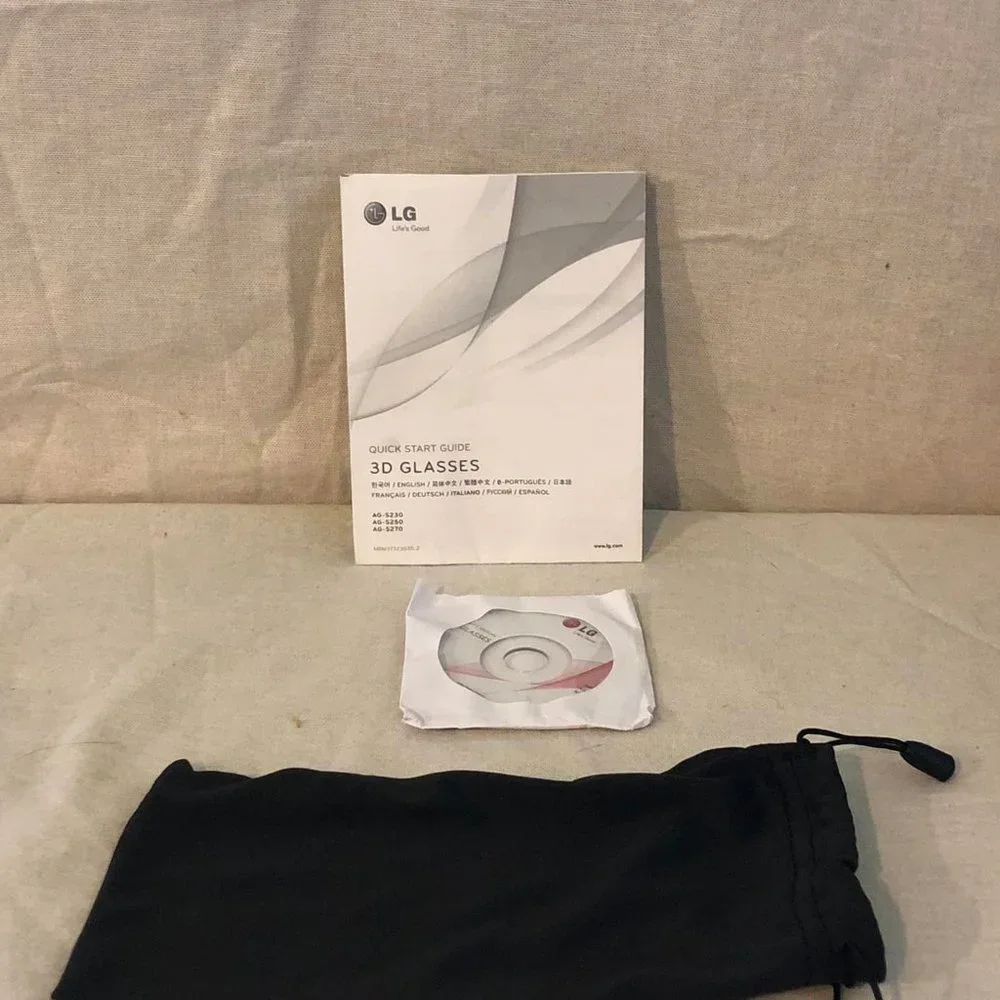 Video Gaming Headset W/Box & 3D Glasses W/Box